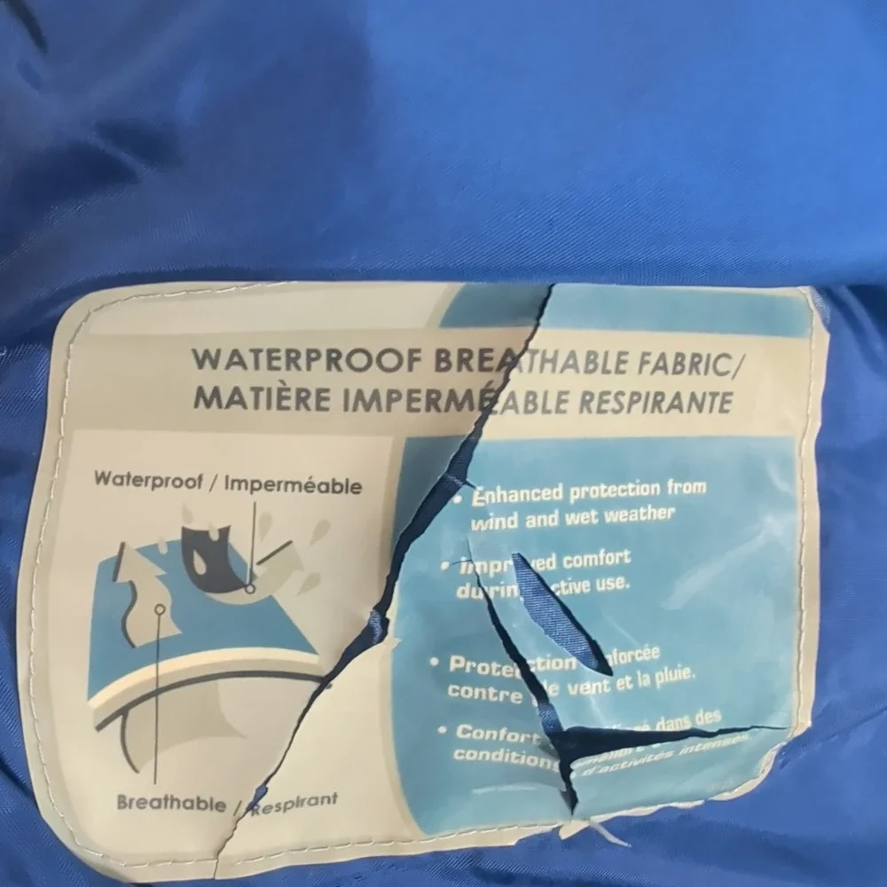 Columbia Bugaboo II Interchange Waterproof Insulated‎ Windbreaker Jackets Blue L